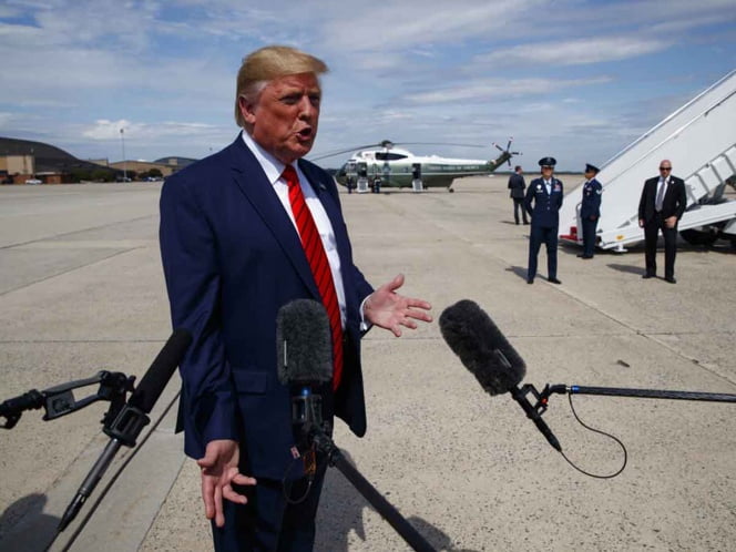 ‘Estoy usando a México para proteger la frontera’, dice Trump