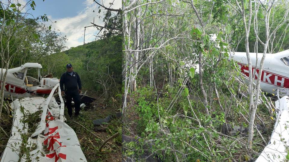 Se desploma avioneta en Altamira; piloto resulta herido