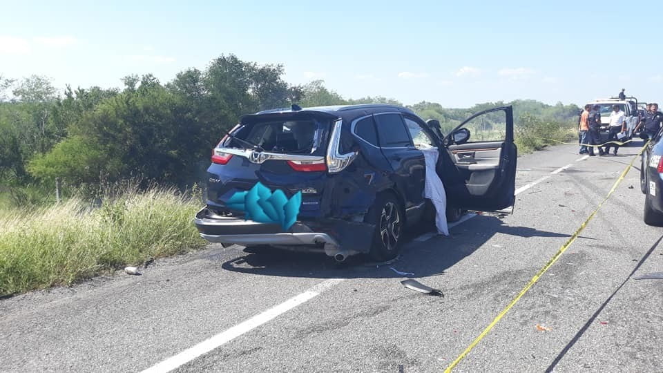 Choque en la Soto La Marina-Aldama deja 5 muertos, entre ellos un menor