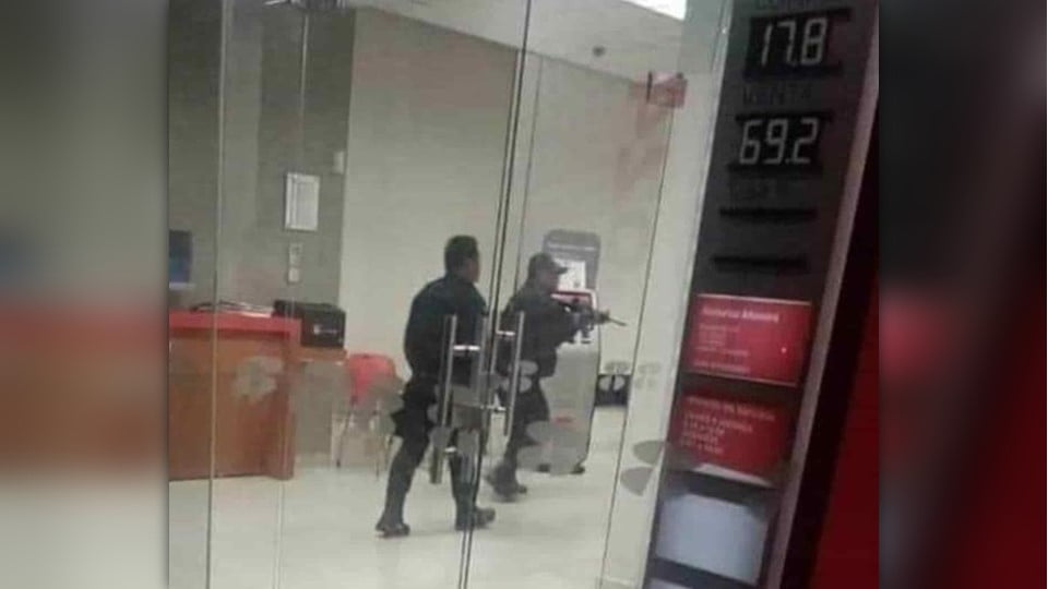 Frustran robo en banco en Altamira