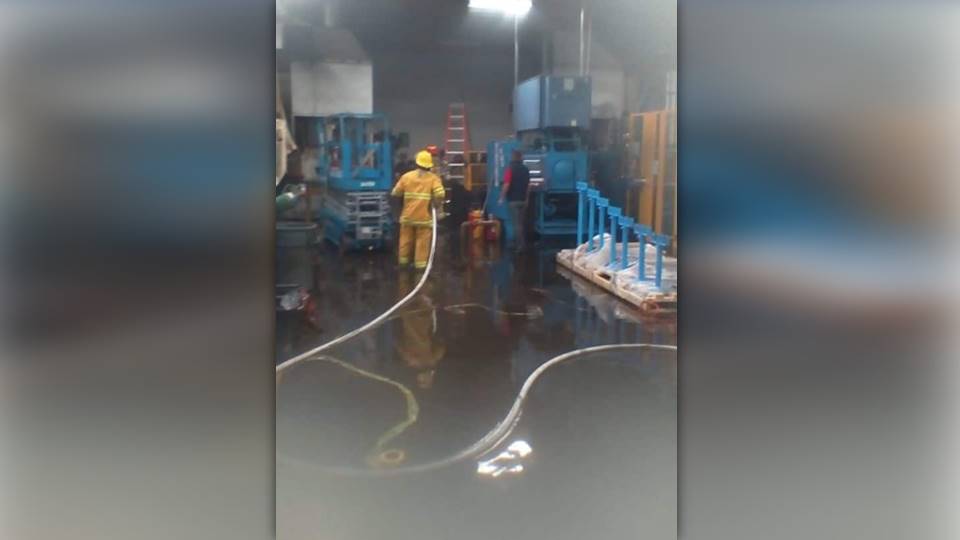 Obreros de maquiladora de Reynosa son evacuados por incendio