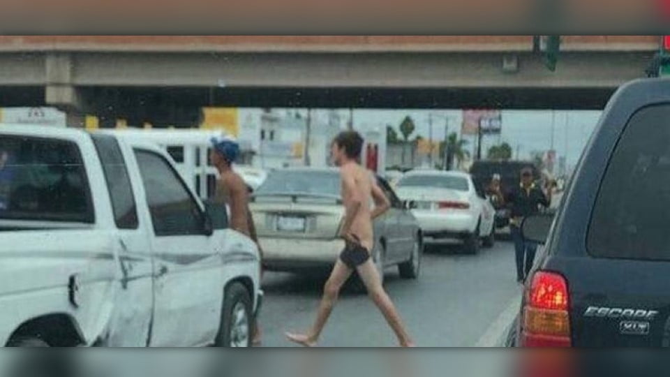 Exhiben desnudos a ladrones en Matamoros