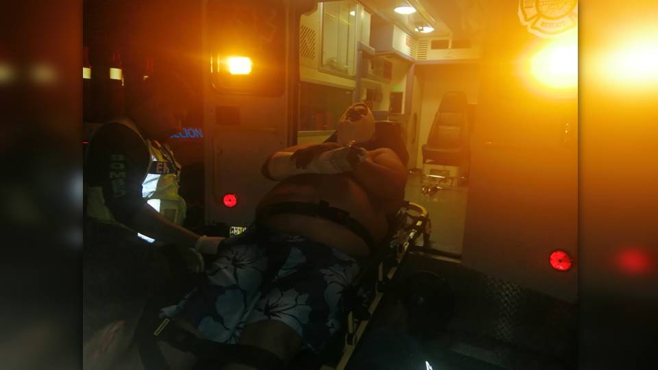 Conductor huye tras arrollar a motociclista en Nuevo Laredo