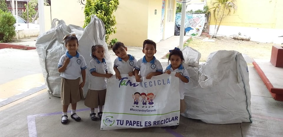 Más de 10 escuelas más se suman a TAM recicla del Gobierno del Estado en Septiembre
