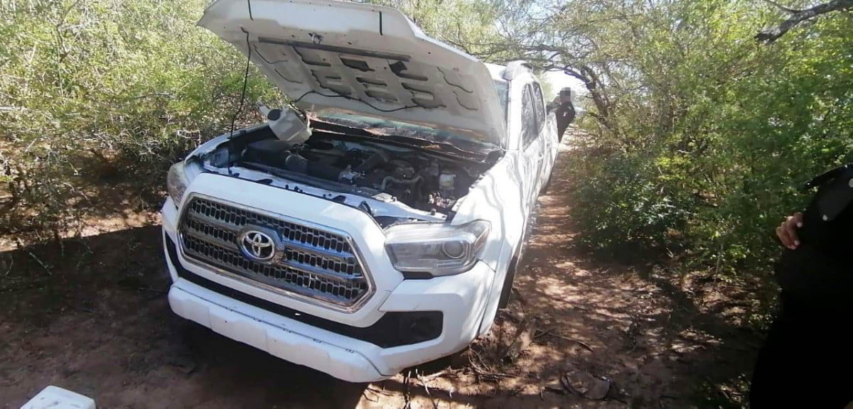 Hallan en Reynosa y San Fernando dos camionetas Toyota con reporte de robo