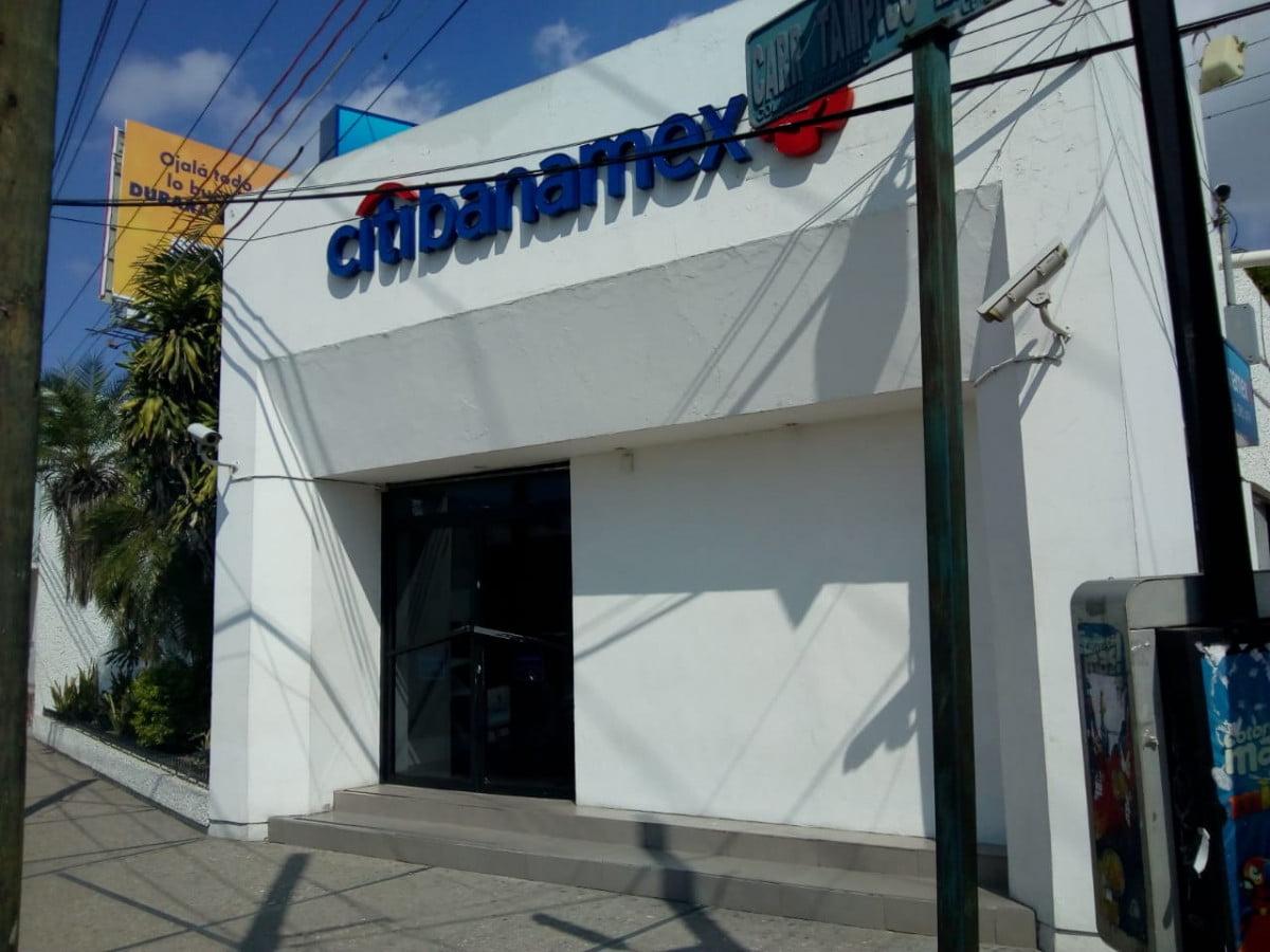 Enésimo asalto a sucursal de Banamex en Tampico