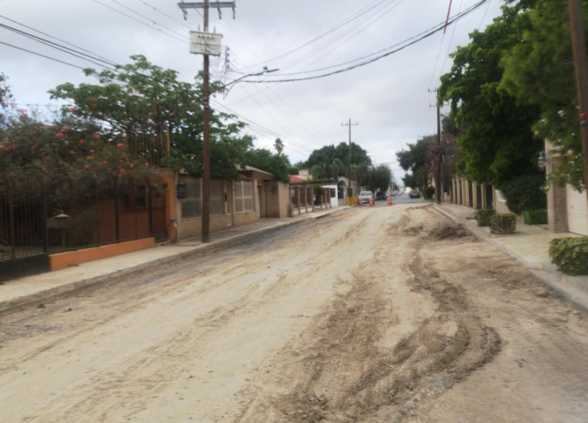Vecinos de la Madero solicitan pavimentación de calle Anáhuac Nuevo Laredo