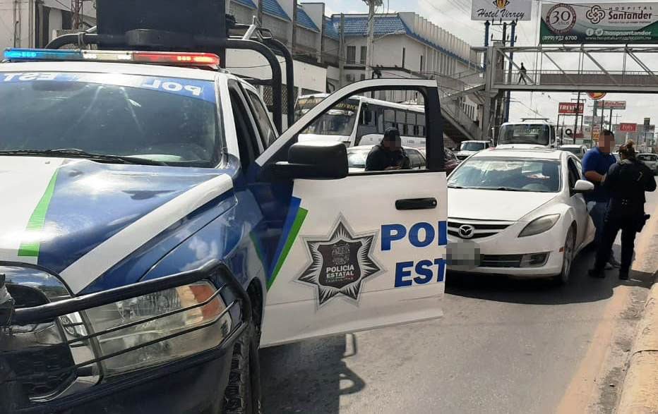 Recuperan en Reynosa vehículo Mazda 6 robado hace 5 años