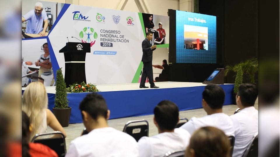 DIF Tamaulipas celebra XXXI aniversario del CREE con Congreso Nacional de Rehabilitación