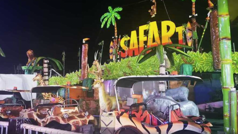 Niña muere electrocutada en juego de la Feria en Pachuca