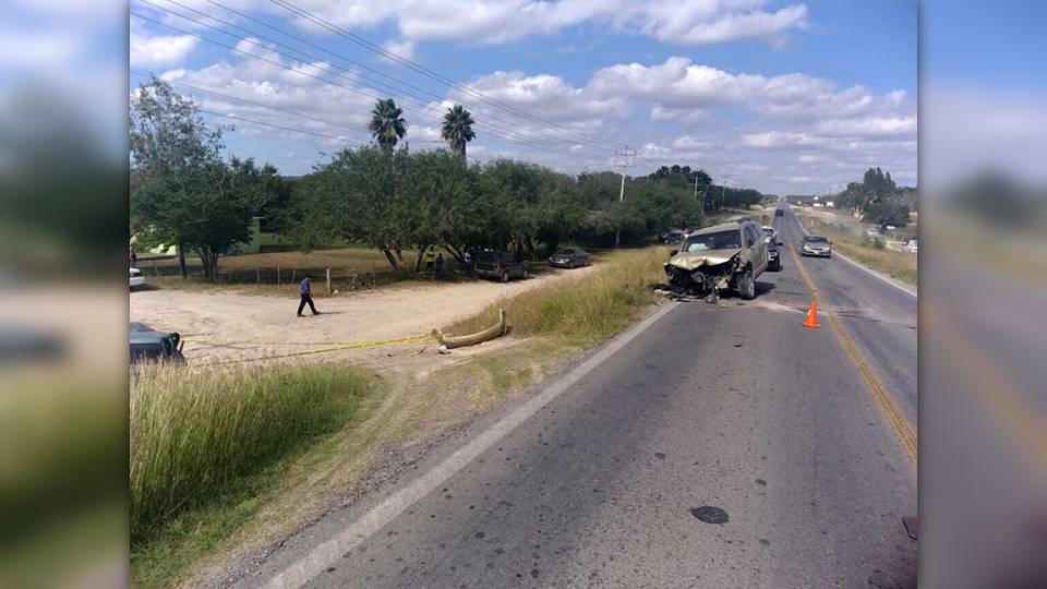 3 muertos deja aparatoso choque en tramo San Fernando-Matamoros
