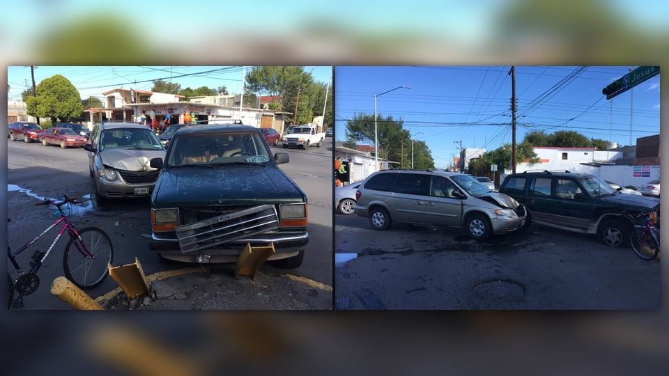 No respeta semáforo y provoca accidente vial en Nuevo Laredo