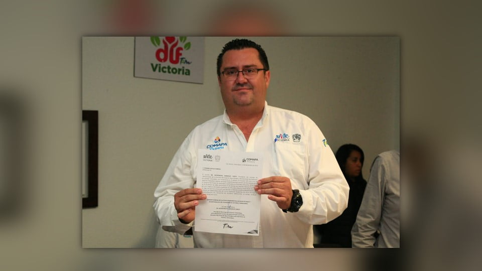 Román Castillo Airola, el nuevo Gerente de COMAPA Victoria