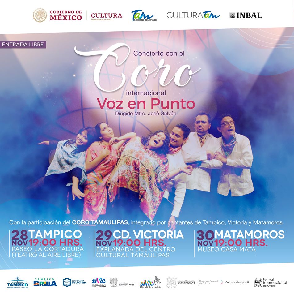 Presentan al grupo de música coral “Voz en Punto”