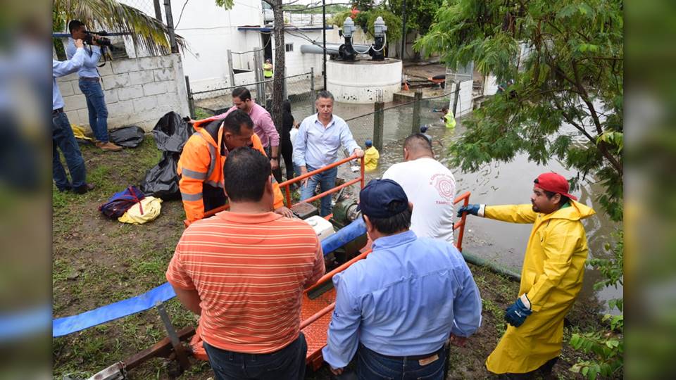 Atiende Chucho Nader afectaciones registradas por las precipitaciones
