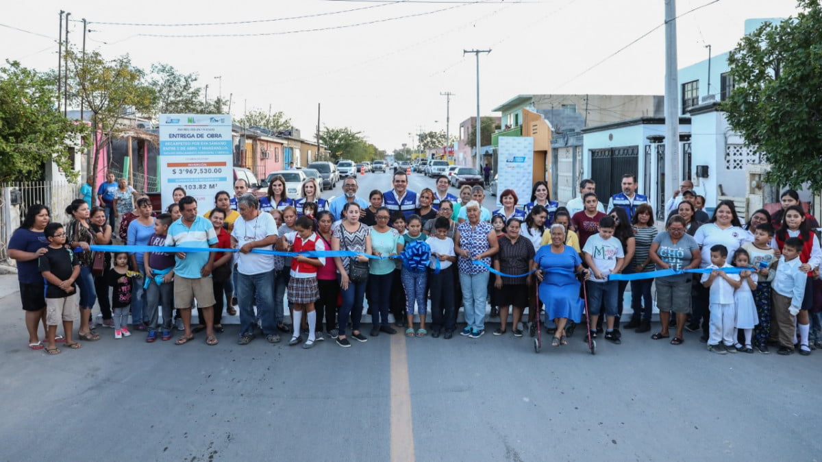 Entrega Rivas vialidades renovadas en el poniente de Nuevo Laredo