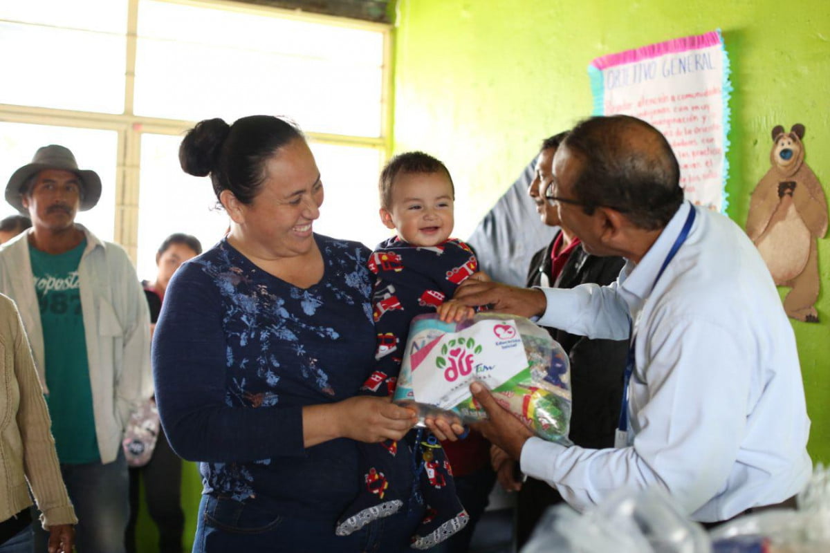 Entrega DIF Tamaulipas dotaciones alimentarias en comunidades rurales el estado