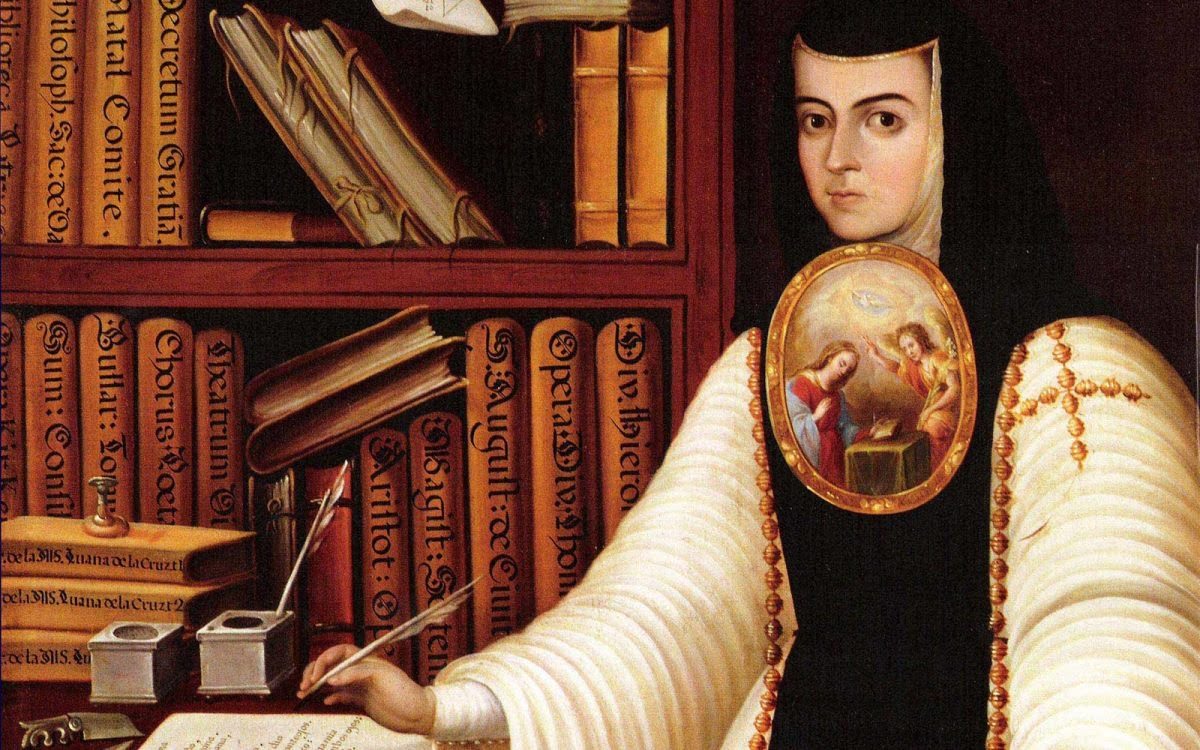 Sor Juana Inés de la Cruz como símbolo del Día Nacional del Libro
