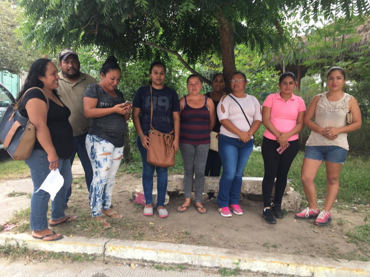 Protestan madres de familia de Caic en Altamira ; piden el regreso de una maestra