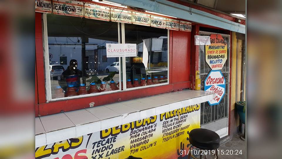 Suman en Tamaulipas 120 expendios de alcohol clausurados por irregulares