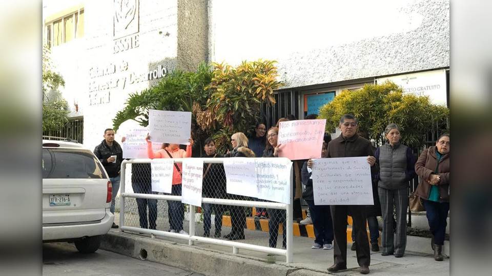 Se van a paro laboral en Estancia del ISSSTE en Victoria
