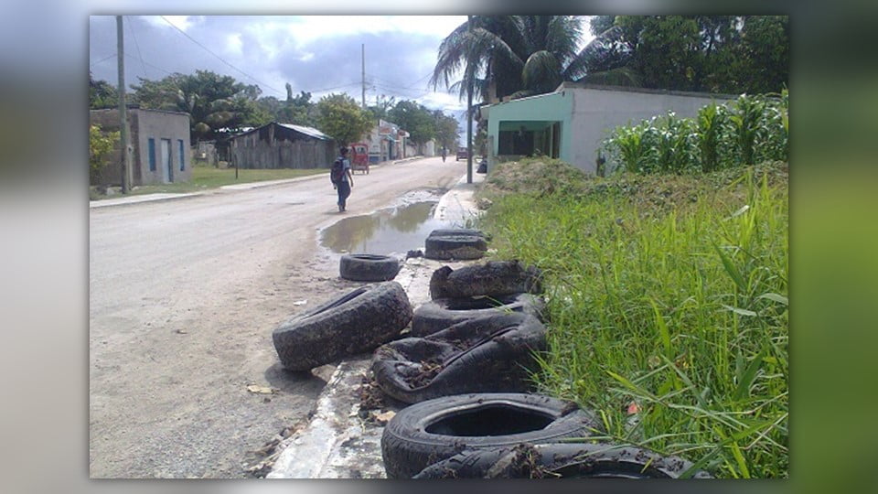 Detectan más de un millón de llantas tiradas en calles de Altamira