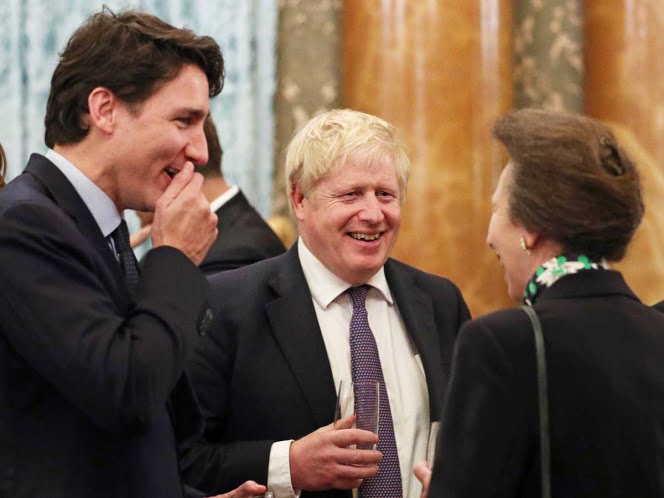 Admite Trudeau que sí cuchicheaba sobre Trump
