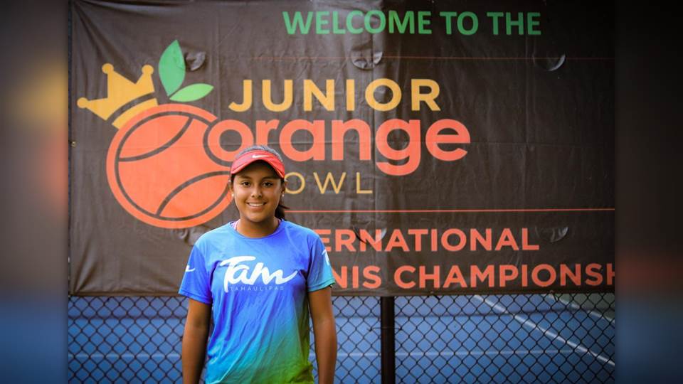 Tamaulipeca Julia González participa en torneo internacional de tenis