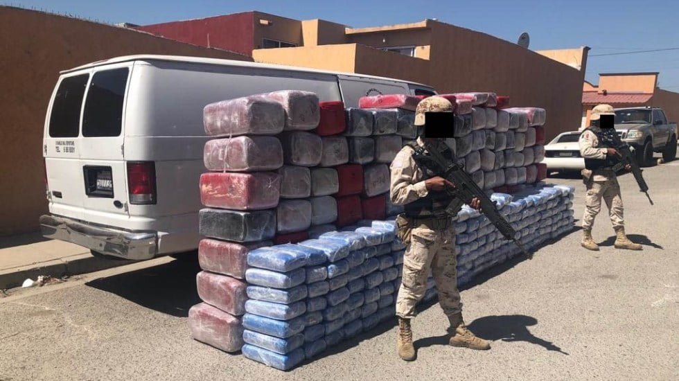 Asciende a 34 mmdp el monto de drogas incautadas por Sedena