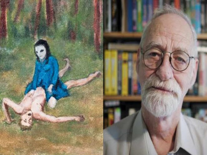 Abuelito tiene sexo con aliens y hace pinturas al respecto