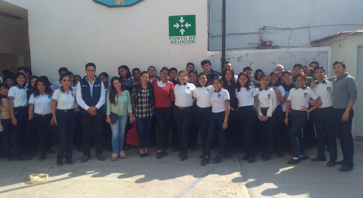 Jóvenes Tamaulipas imparte plática sobre “violencia de género” a estudiantes de Altamira