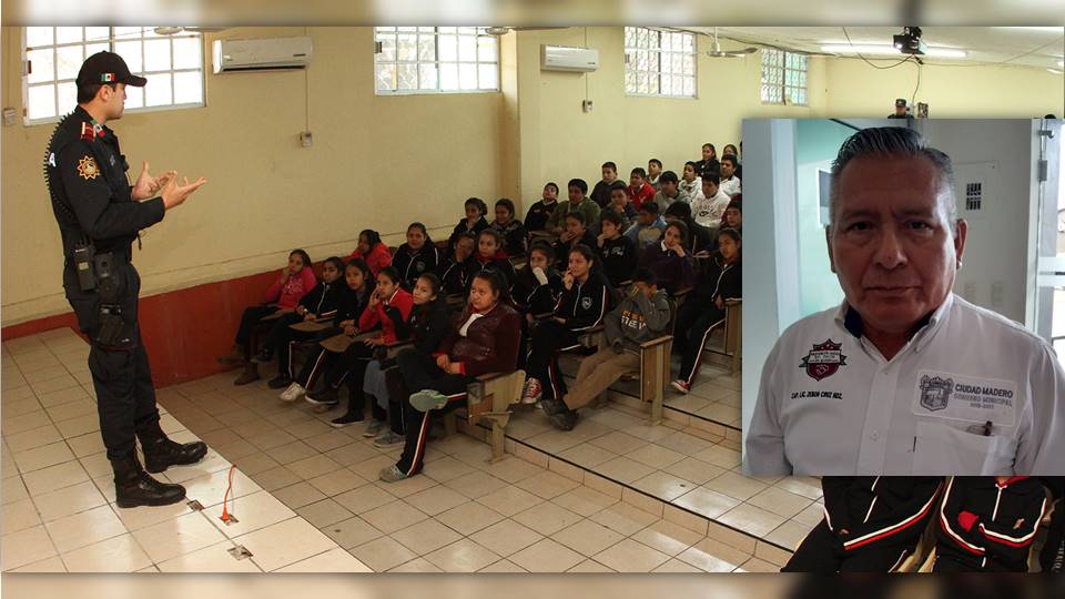 Impartirán Pláticas sobre Prevención del Delito a Estudiantes Maderenses