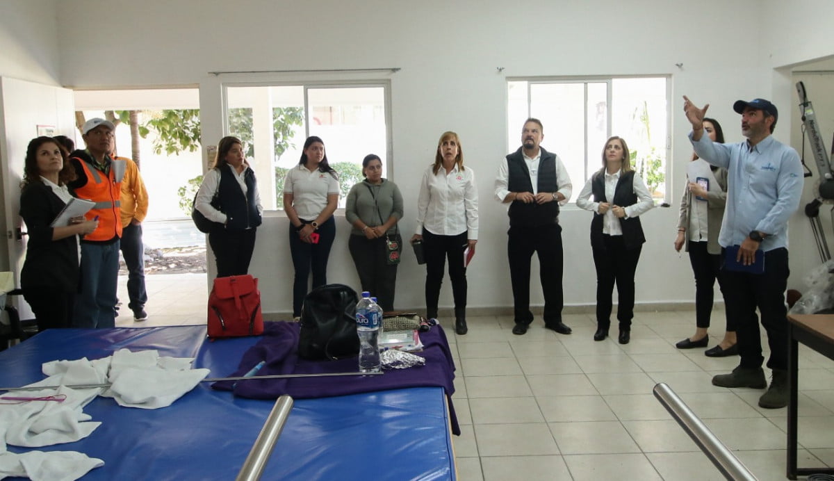 Supervisa Aída Féres de Nader Avance en la Remodelación del CRI