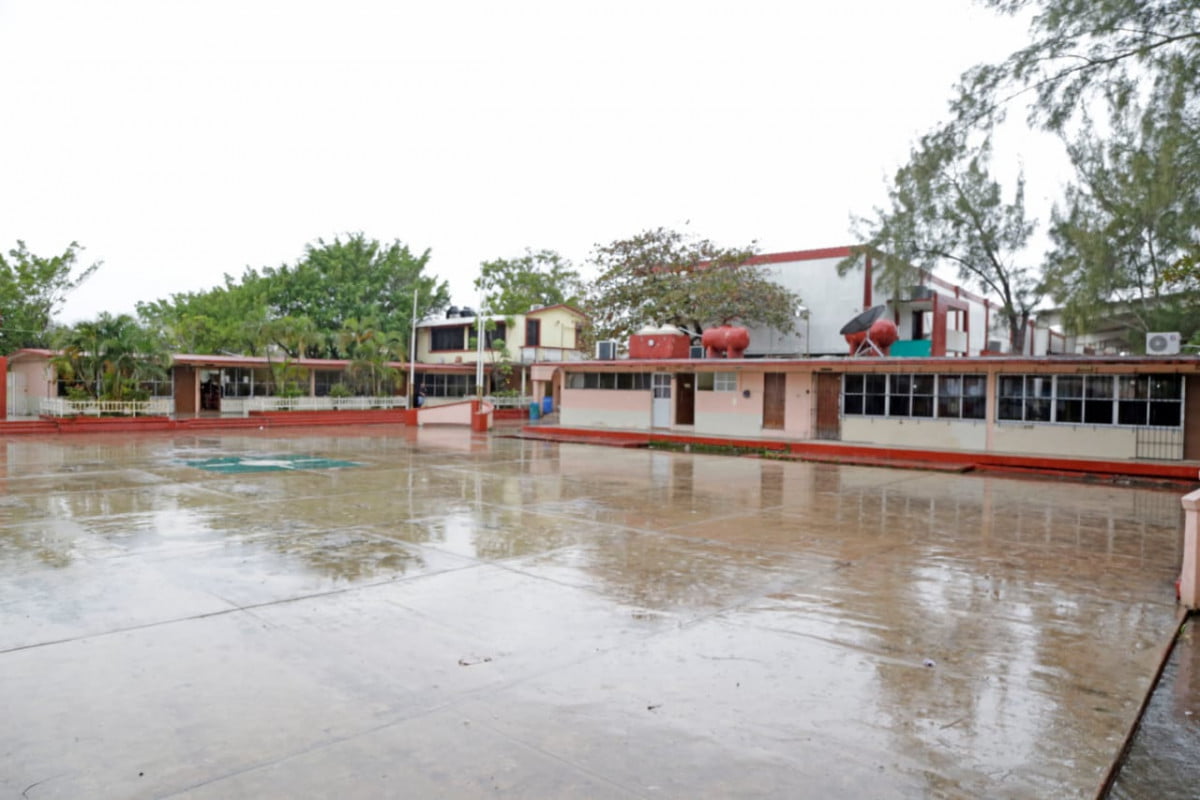 Sin afectaciones por lluvias en escuelas de Ciudad Madero