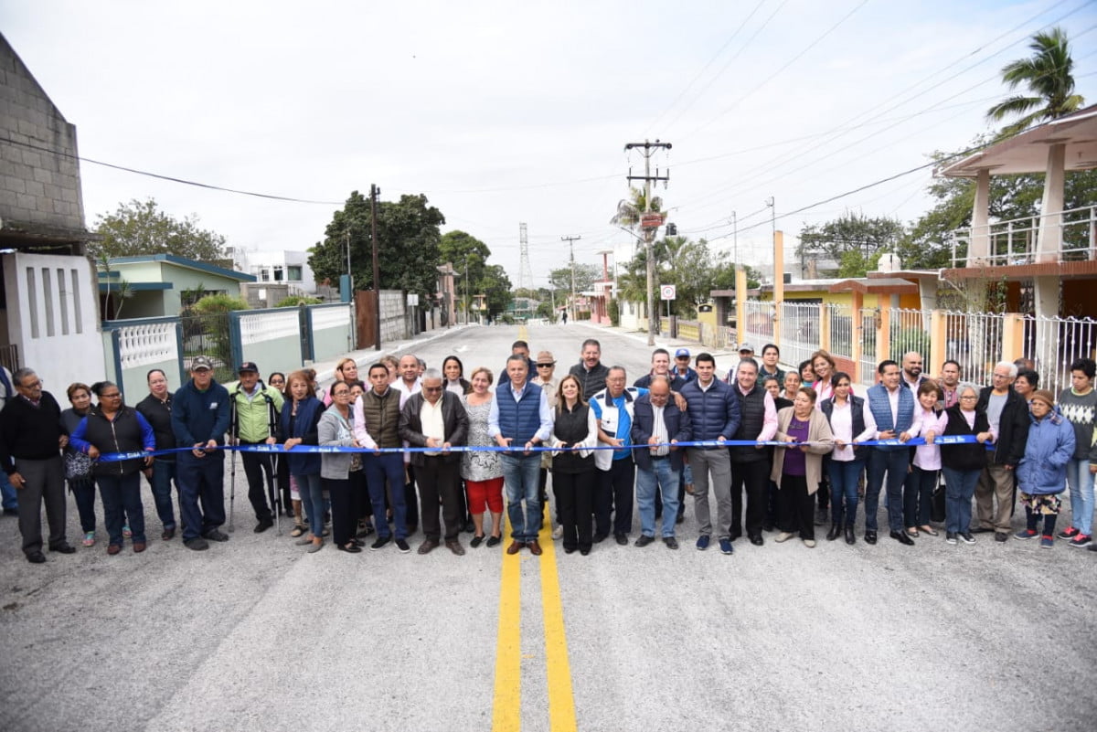 Con Más Calles Pavimentadas, Estamos  Cumpliendo a los Tampiqueños; Chucho Nader