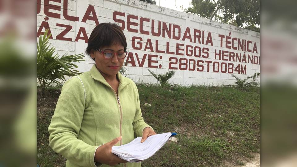 Denuncian a director por presunto desvió de recursos en secundaria técnica 84 de Altamira