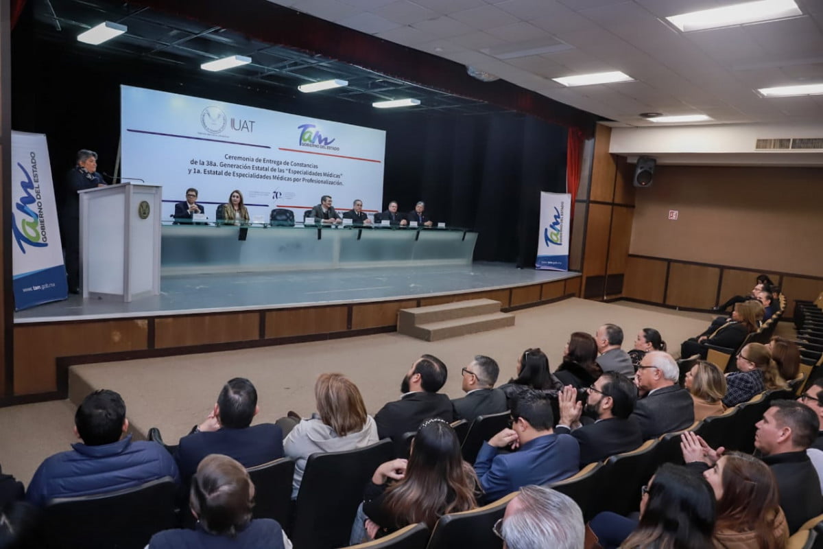Egresa primera generación de médicos especialistas formados por el Gobierno de Tamaulipas