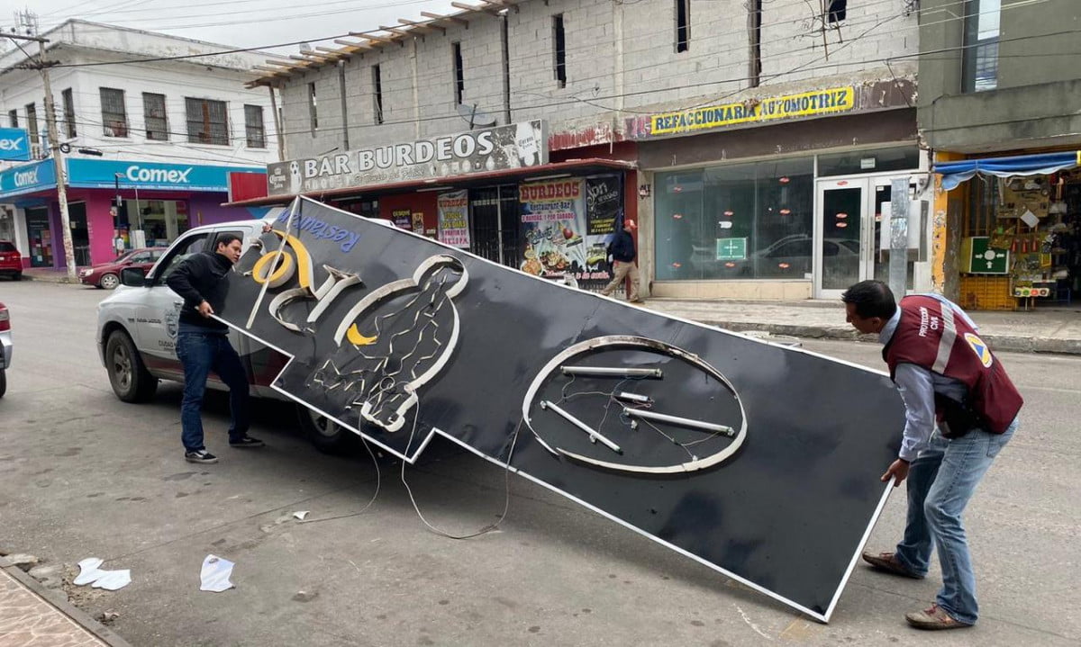 Ingreso de frente frío genera múltiples daños en Ciudad Madero