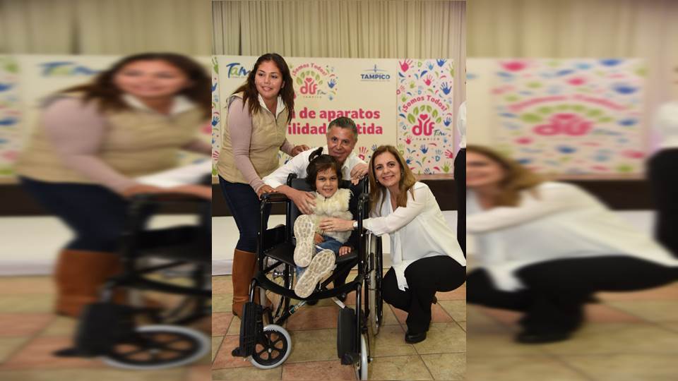 Entregan Chucho y Aída Aparatos  Funcionales a Personas con Discapacidad