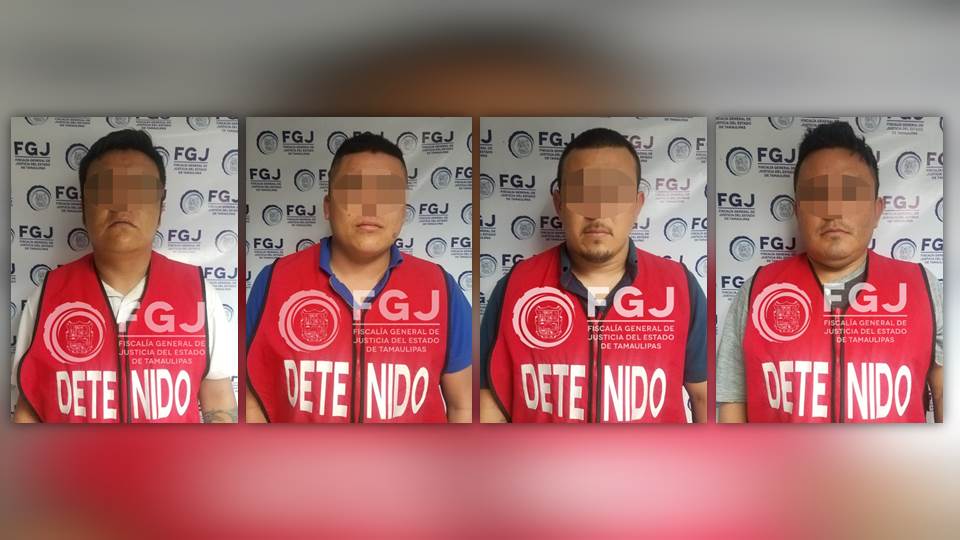 Procesan a 4 sujetos por intento de homicidio en agravio de elementos policiales en Reynosa