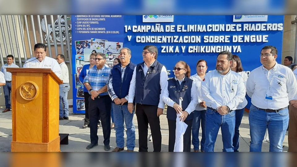 Inaugura Tamaulipas Primera Campaña de Eliminación de Criaderos y Control del Dengue 2020