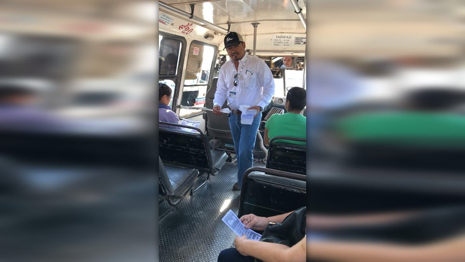 Aplica Subsecretaría de Transporte medidas de prevención ante Coronavirus
