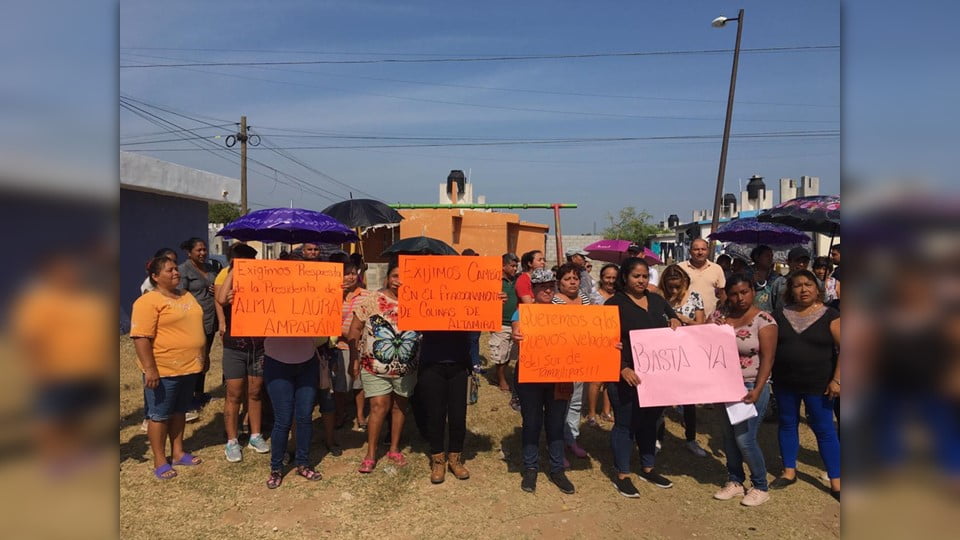 Detienen a veladores en Altamira y vecinos exigen que los dejen trabajar porque ellos si brinda seguridad