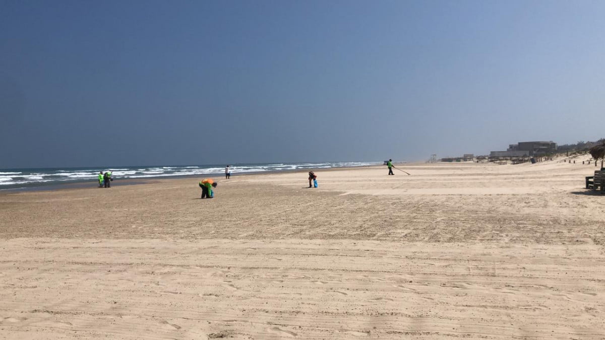 Inician en Ciudad Madero trabajos para la recertificación de Playa Miramar