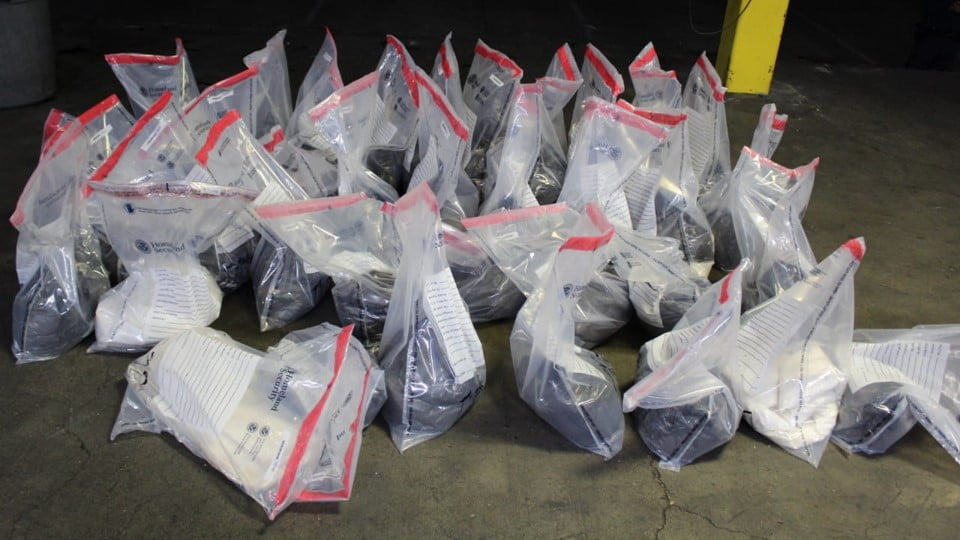 Decomisan más de 11.5 MDD en droga por puente 3 de Nuevo Laredo y Laredo Texas
