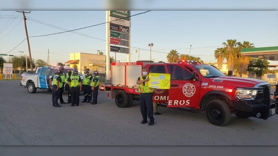 Sale PCyB de Nuevo Laredo a cruceros para aplicar quédate en casa