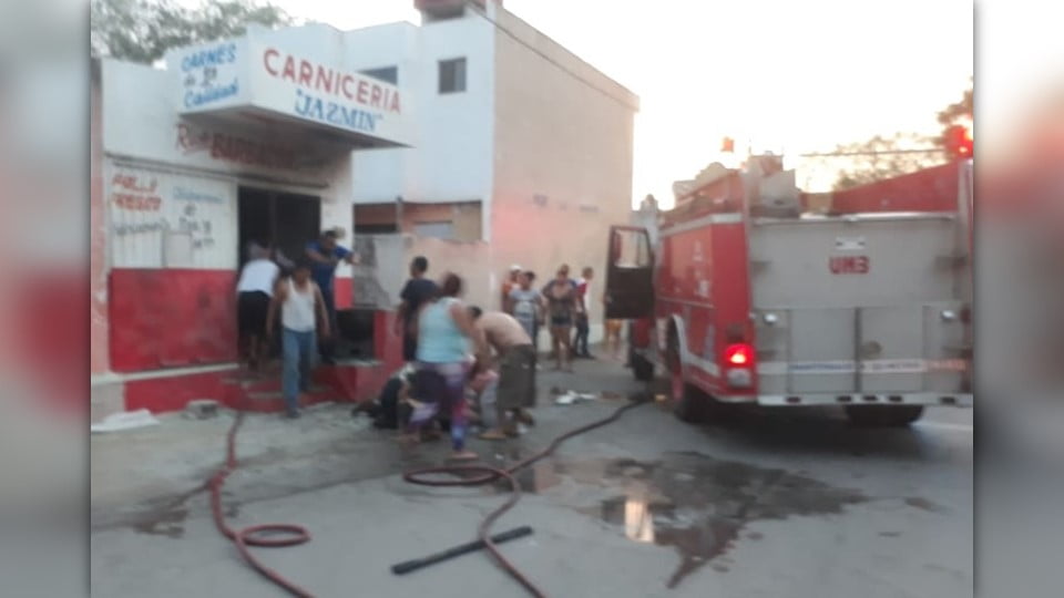 Se roban 40 mil pesos durante explosión donde murió un carnicero en Altamira