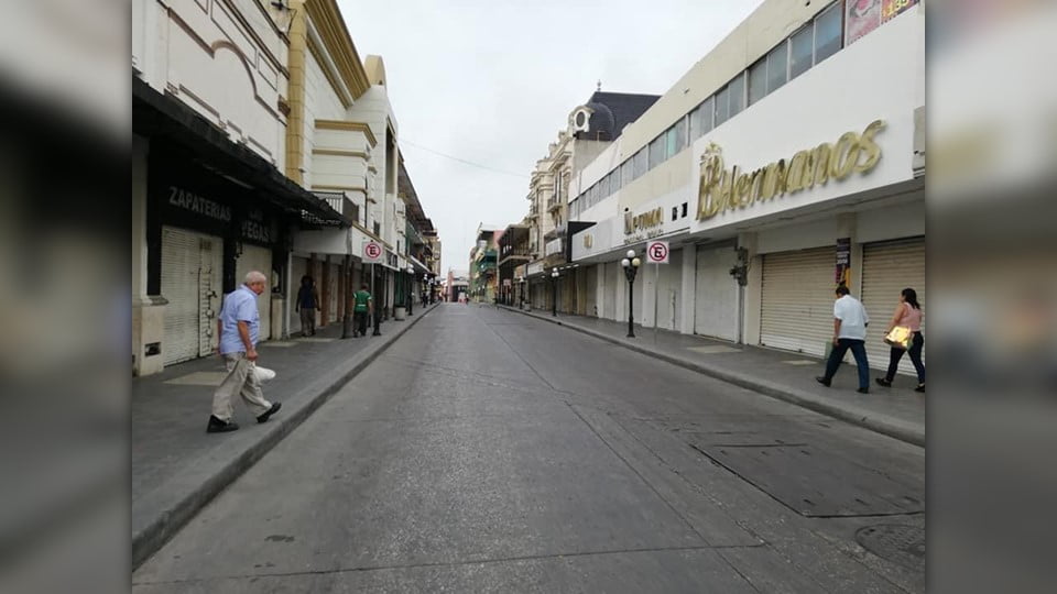 Guardia Nacional y PEA evitarán saqueos a comercios de la zona centro de Cd. Madero; refuerzan la vigilancia