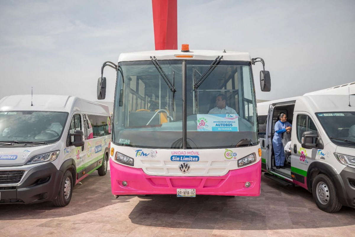 DIF Tamaulipas activa transporte gratuito a empleados de salud.