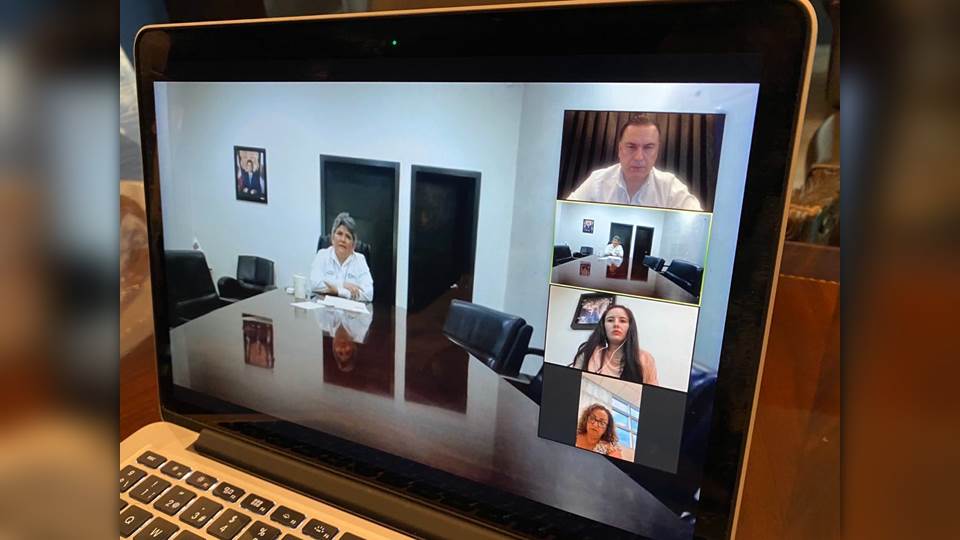 Informa virtualmente Secretaria de Salud a Diputadas y Diputados sobre situación actual del COVID-19